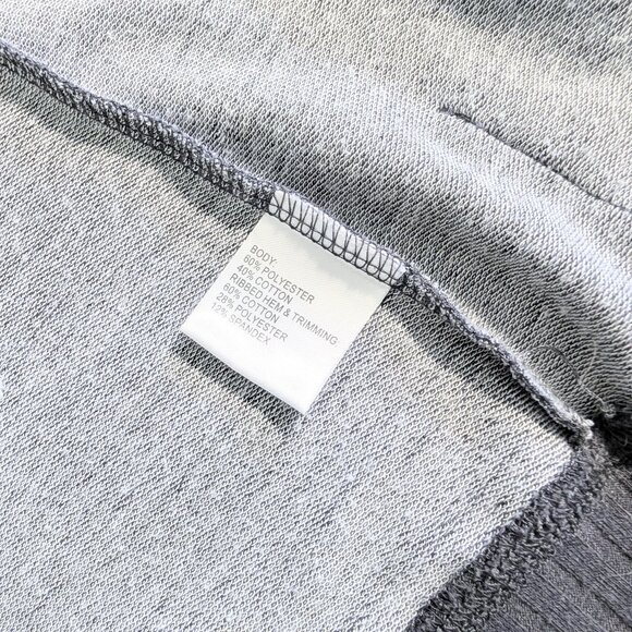 AmélieBoutik Cotton Blend Zip-up Hoodie, XS, Grey - Picture 6 of 9
